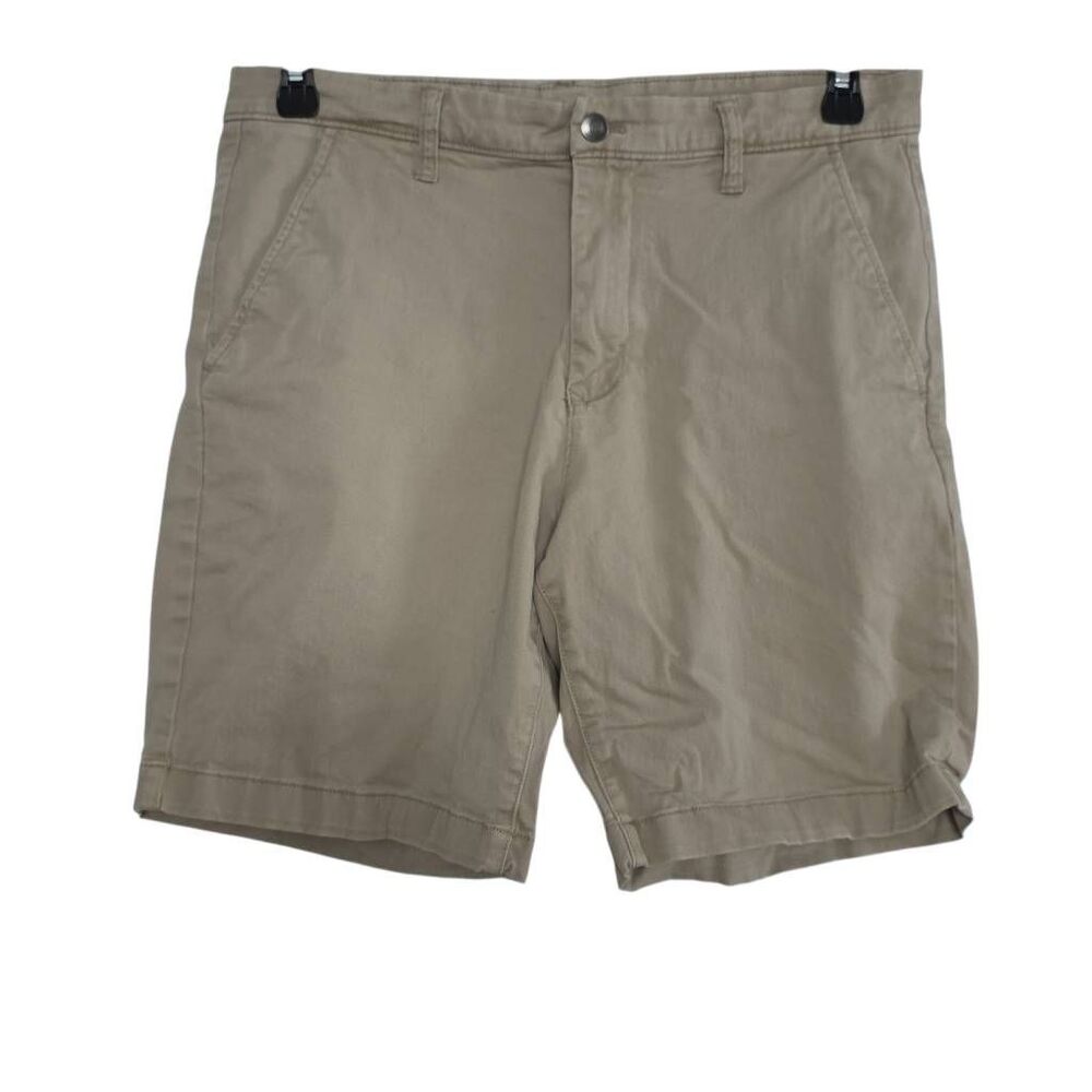 Member's Mark Men's Size 32" Khaki Everyday Flat Front Chino Flat Front Shorts